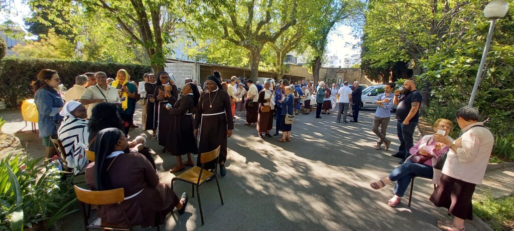 Fête après le jubilé